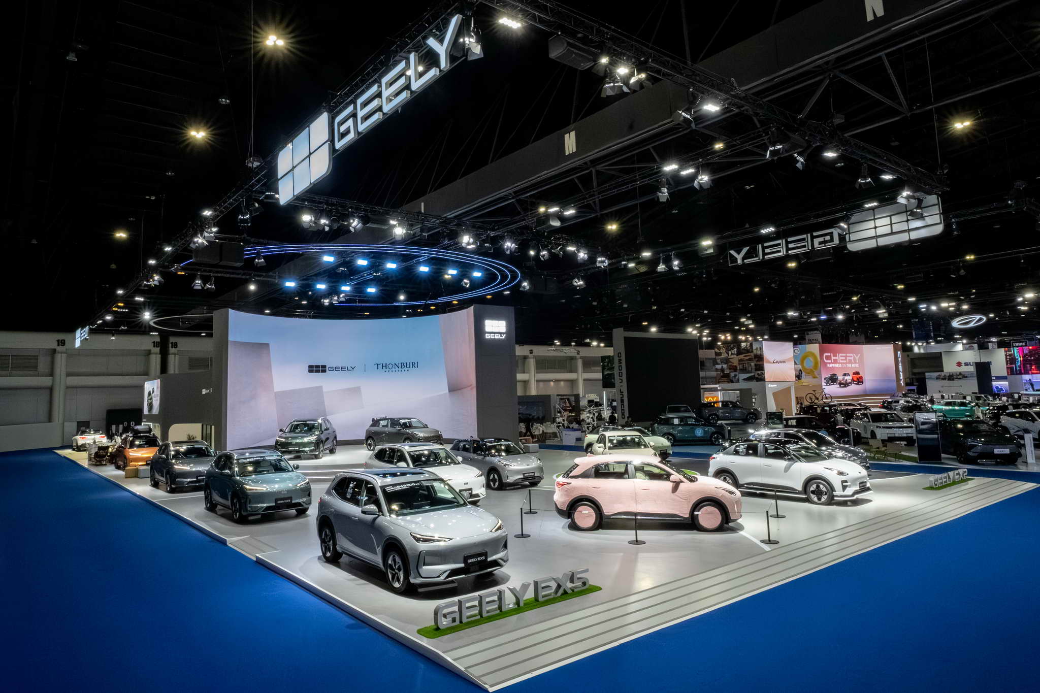 Launching GEELY EX5 MAX+ and GEELY EX2 Shooting Star at the 47th Bangkok International Motor Show